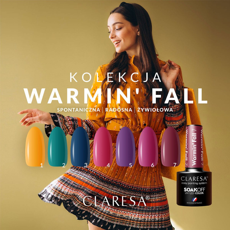 Geelilakka – Claresa WARMIN’ FALL nro 2 – 5 ml