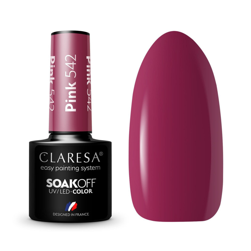 Geelilakka – Claresa PINK nro 542 – 5 ml