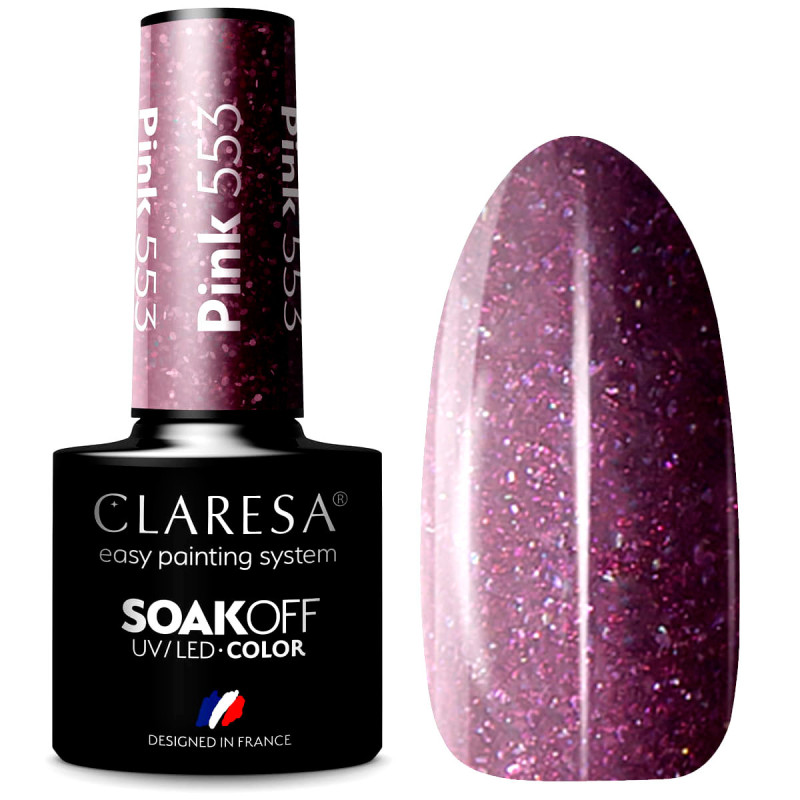 Geelilakka – Claresa PINK nro 553 – 5 ml