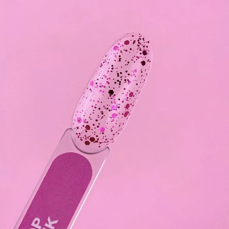 Geelilakan päällyslakka – Lunamoon Top Pink – ei tahmeaa kerrosta – 13 ml