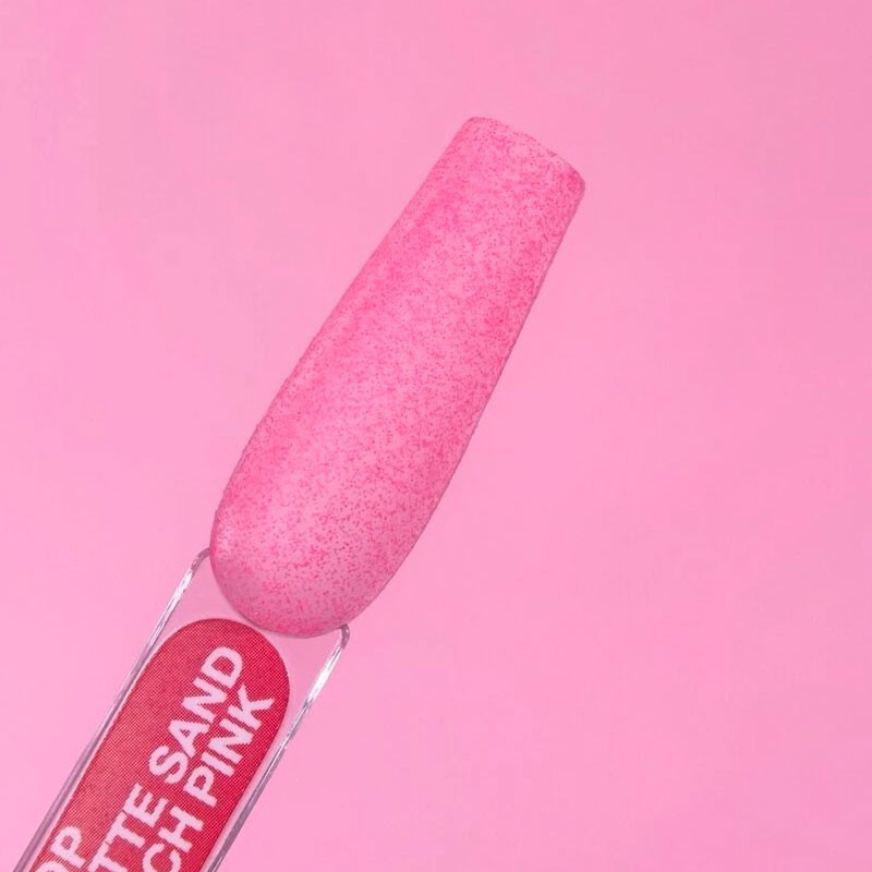 Matta päällyslakka ilman tahmeaa kerrosta – Lunamoon Top Matte Sand Peach Pink – 13 ml