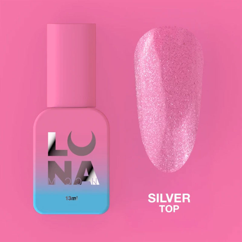 Верхнее покрытие – Lunamoon Top Silver – 13 мл