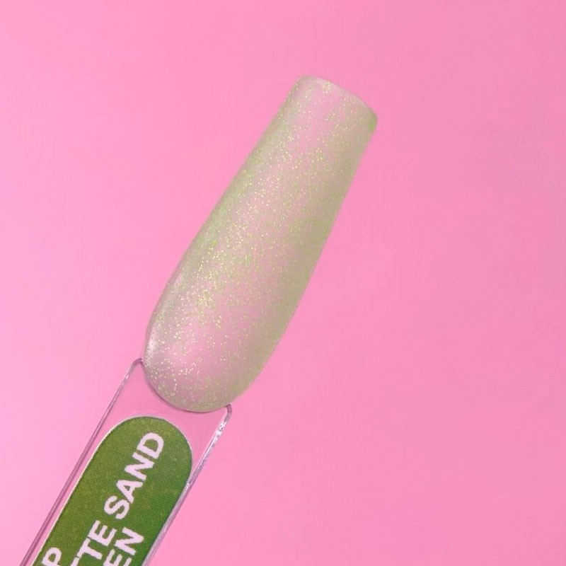 Matta päällyslakka ilman tahmeaa kerrosta – Lunamoon Top Matte Sand Green – 13 ml