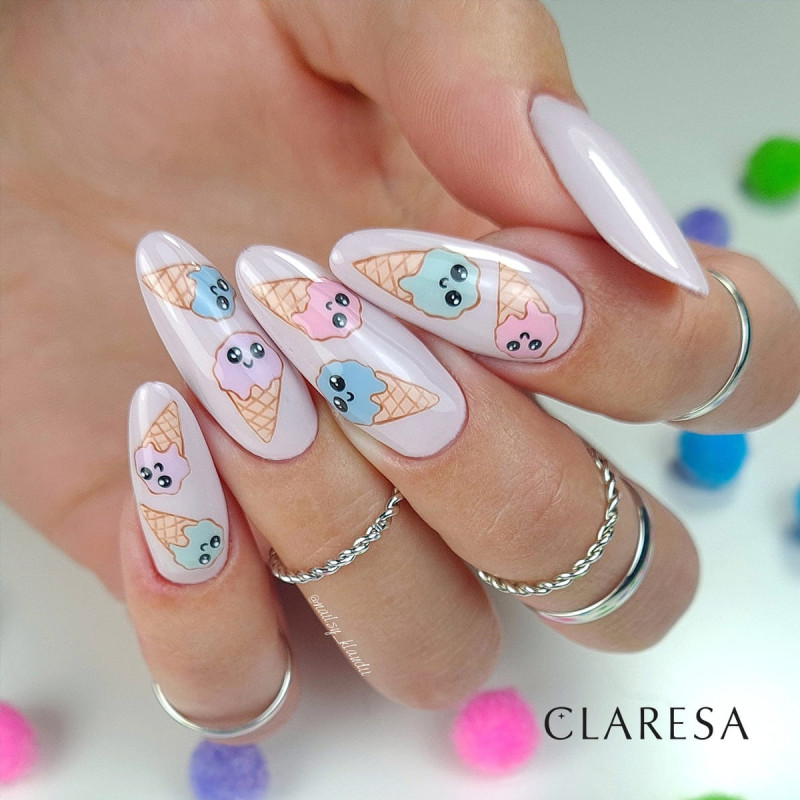 Цветной гель-лак Claresa Ice Cream № 4, 5 ml