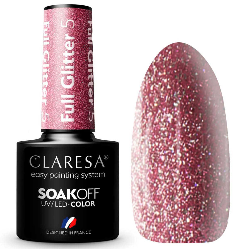 Geelilakka – Claresa FULL Glitter nro 5 – 5 ml
