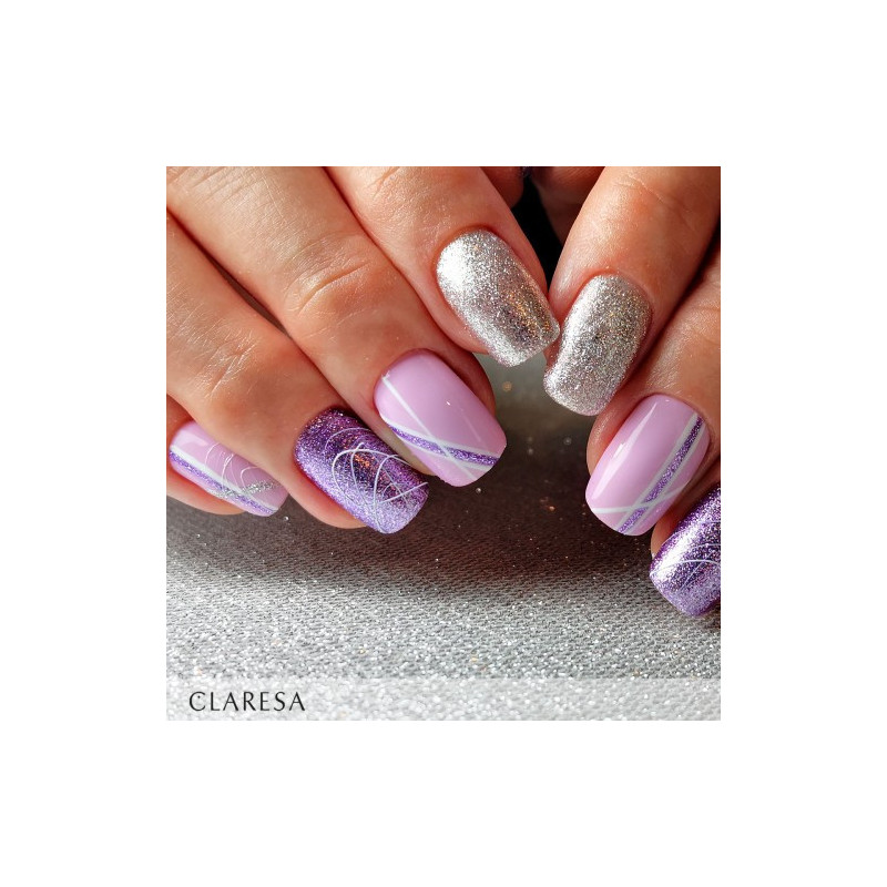 Цветной гель-лак Claresa FULL Glitter № 6, 5 ml