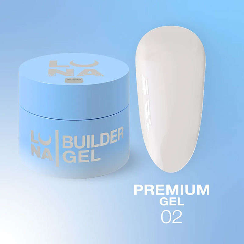 Гель для наращивания ногтей – Lunamoon Premium Gel Nr 2 – 15 мл
