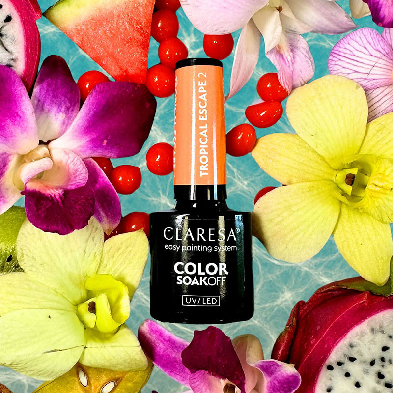 Värigeelilakka – Claresa – Tropical Escape № 2, 5 g