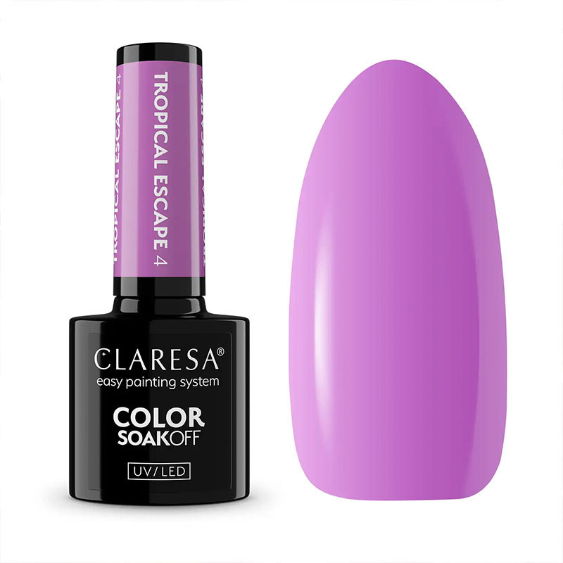 Värigeelilakka – Claresa – Tropical Escape № 4, 5 g