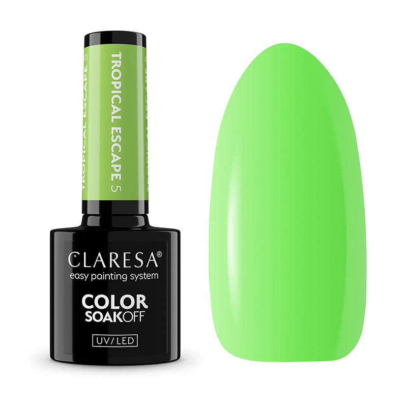 Värigeelilakka – Claresa – Tropical Escape № 5, 5 g