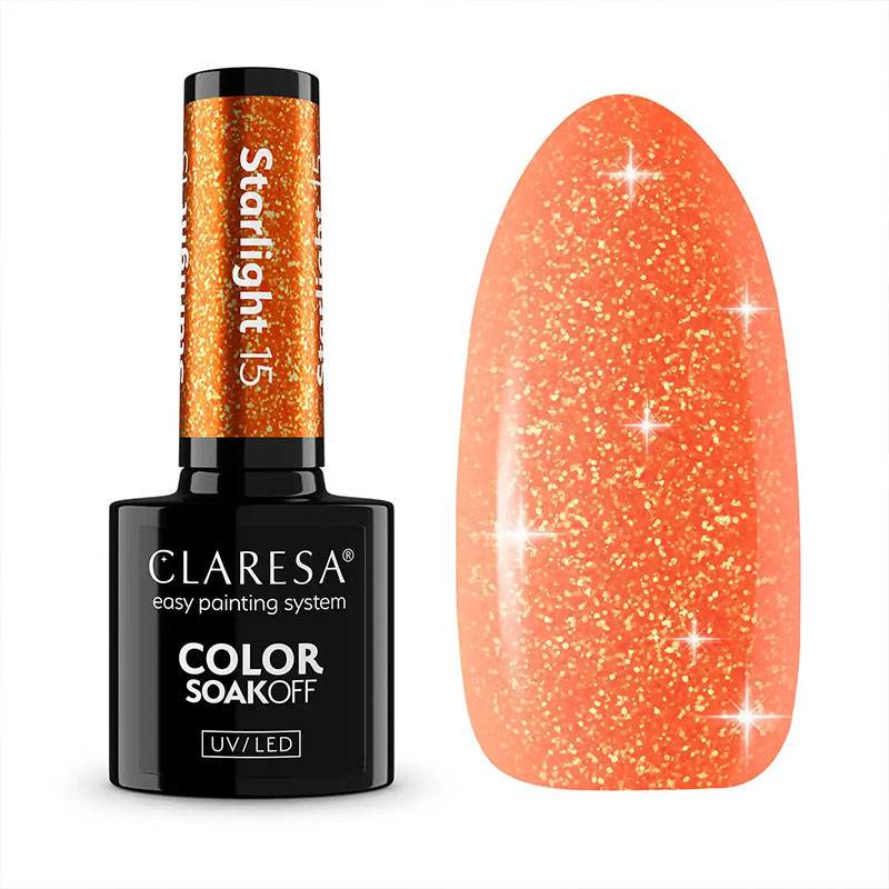 Цветной гель-лак Starlight № 15, 5 ml