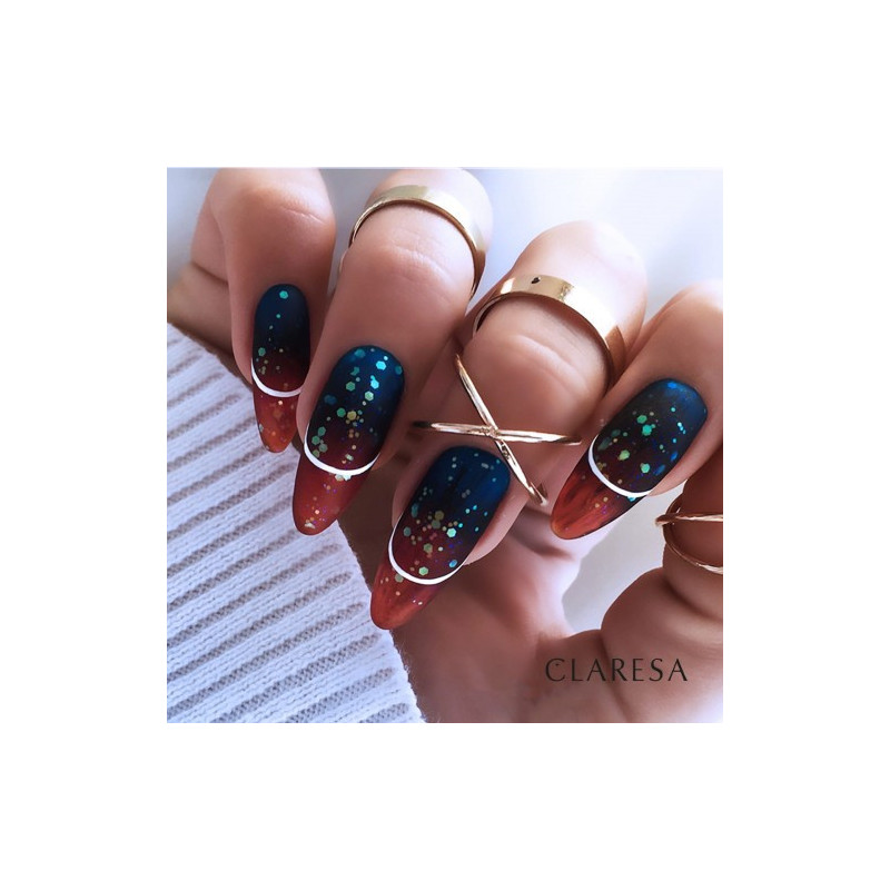 Цветной гель-лак Claresa Glitter № 1, 5 ml