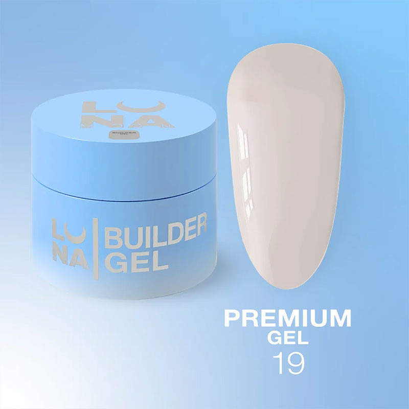 Builder gel – Lunamoon Premium Gel Nr 19 – 30 ml