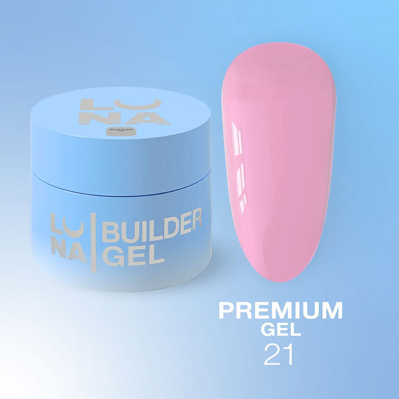 Гель для наращивания ногтей – Lunamoon Premium Gel Nr 21 – 30 ml