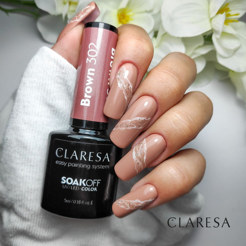 Gel polish – Claresa Brown № 302 – 5 ml