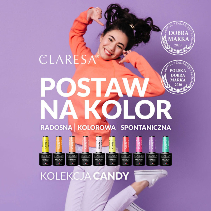 Geelilakka – Claresa Candy № 1 – 5 ml