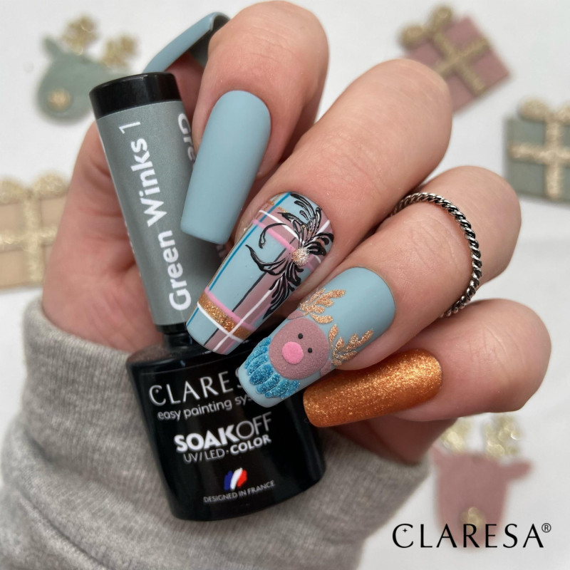 Geelilakka – Claresa GREEN WINKS № 1 – 5 ml