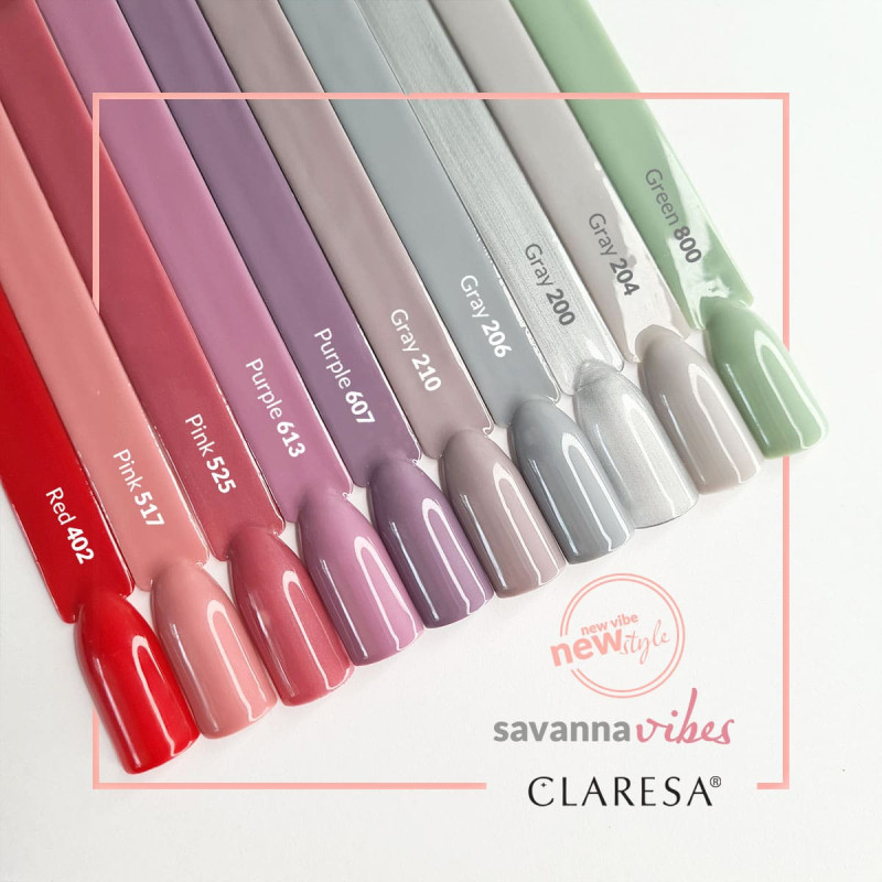 Цветной гель-лак Claresa Green № 800, 5 ml