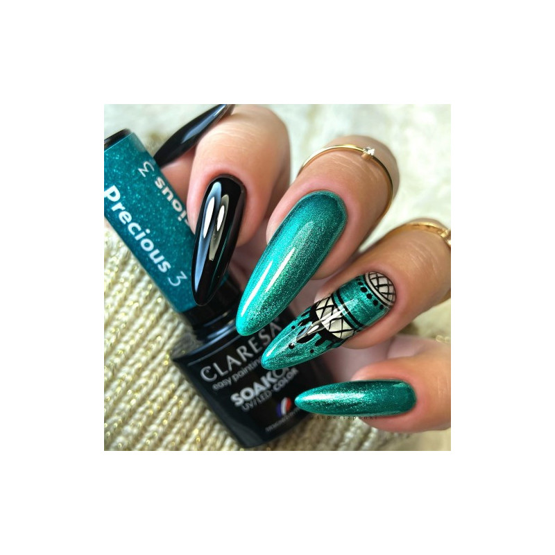 Цветной гель-лак Claresa Precious № 3, 5 ml