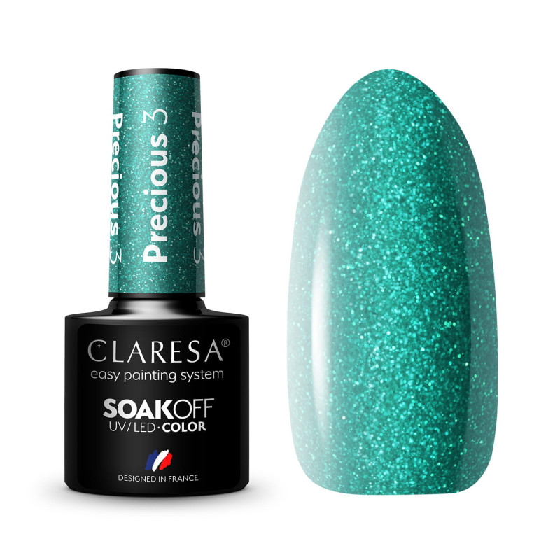 Цветной гель-лак Claresa Precious № 3, 5 ml