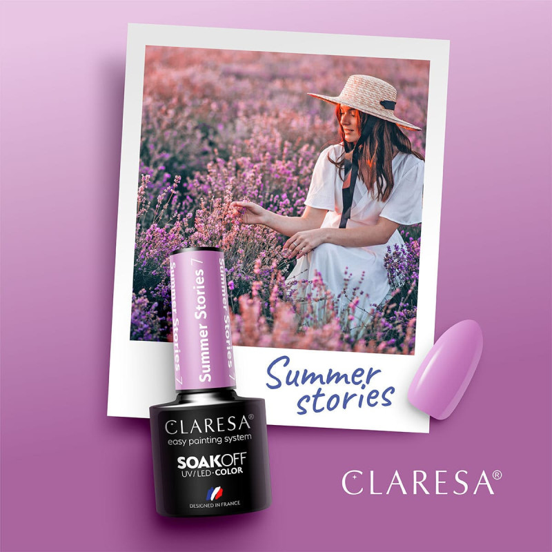 Цветной гель-лак Claresa Summer Stories № 7, 5 ml