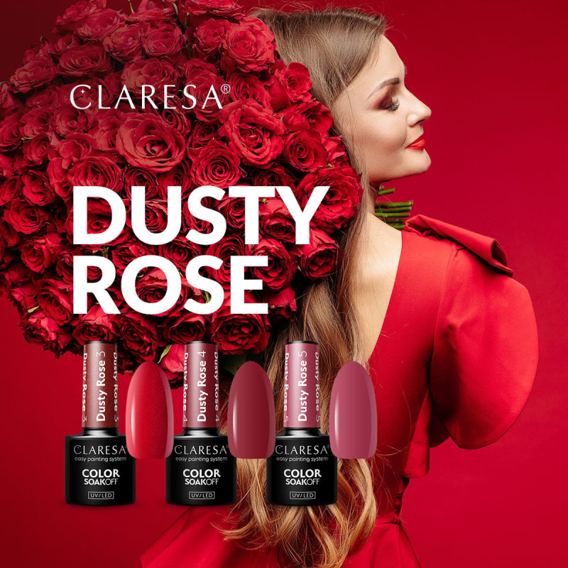 Geelilakka – Claresa Dusty Rose № 4 – 5 ml