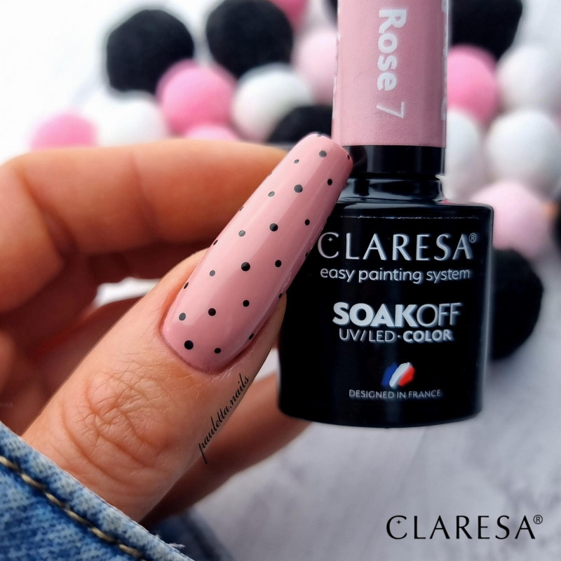 Gel polish – Claresa Dusty Rose № 7 – 5 ml
