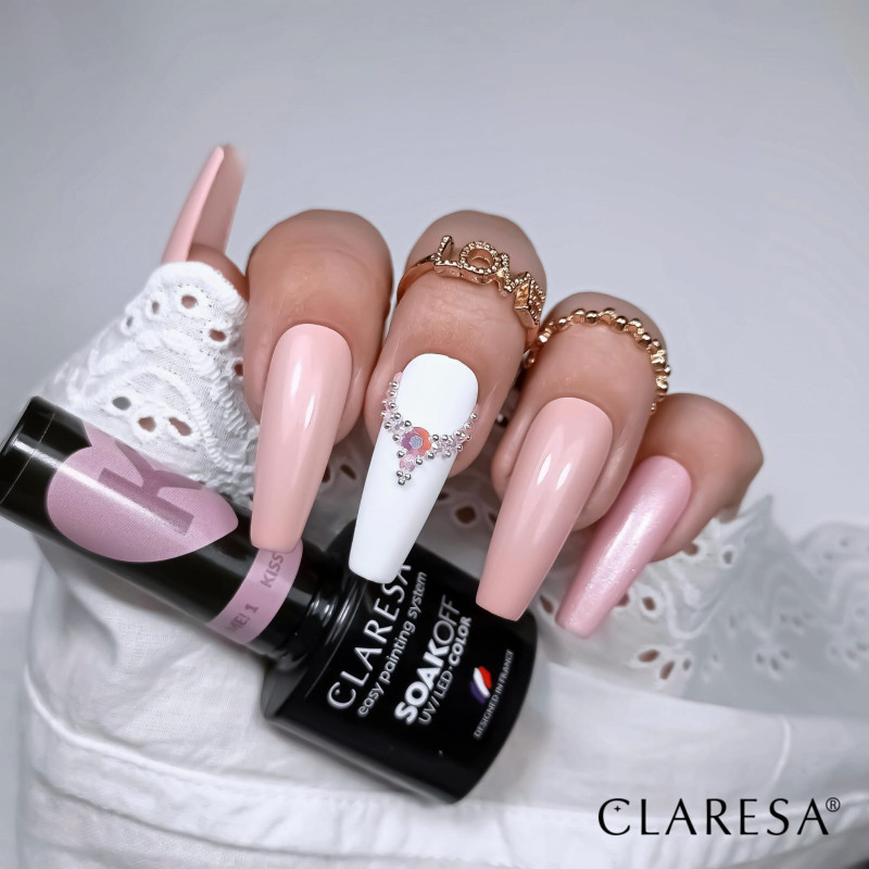 Цветной гель-лак Claresa Kiss Me! № 2, 5 ml