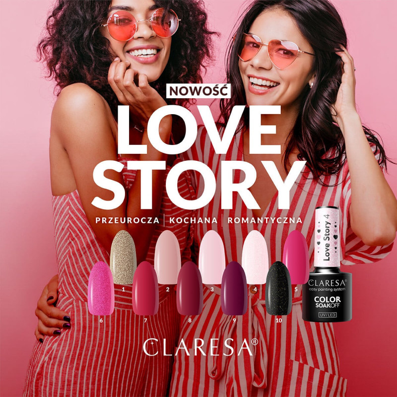 Gel polish – Claresa Love Story № 9 – 5 ml