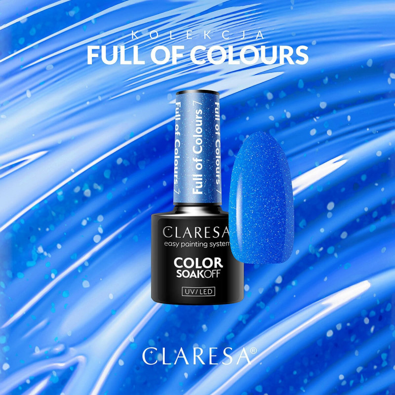 Geelilakka – Claresa  Full Of Colors № 7 – 5 ml