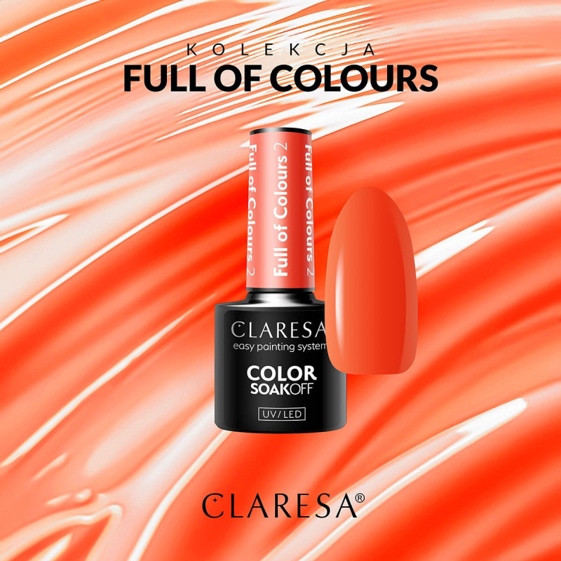 Geelilakka – Claresa  Full Of Colors № 2 – 5 ml