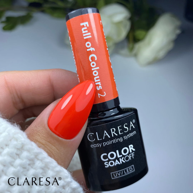 Gel polish – Claresa  Full Of Colors № 2 – 5 ml