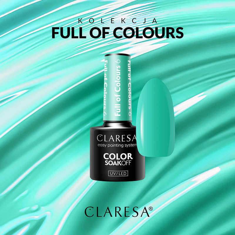 Geelilakka – Claresa Full Of Colors № 6 – 5 ml