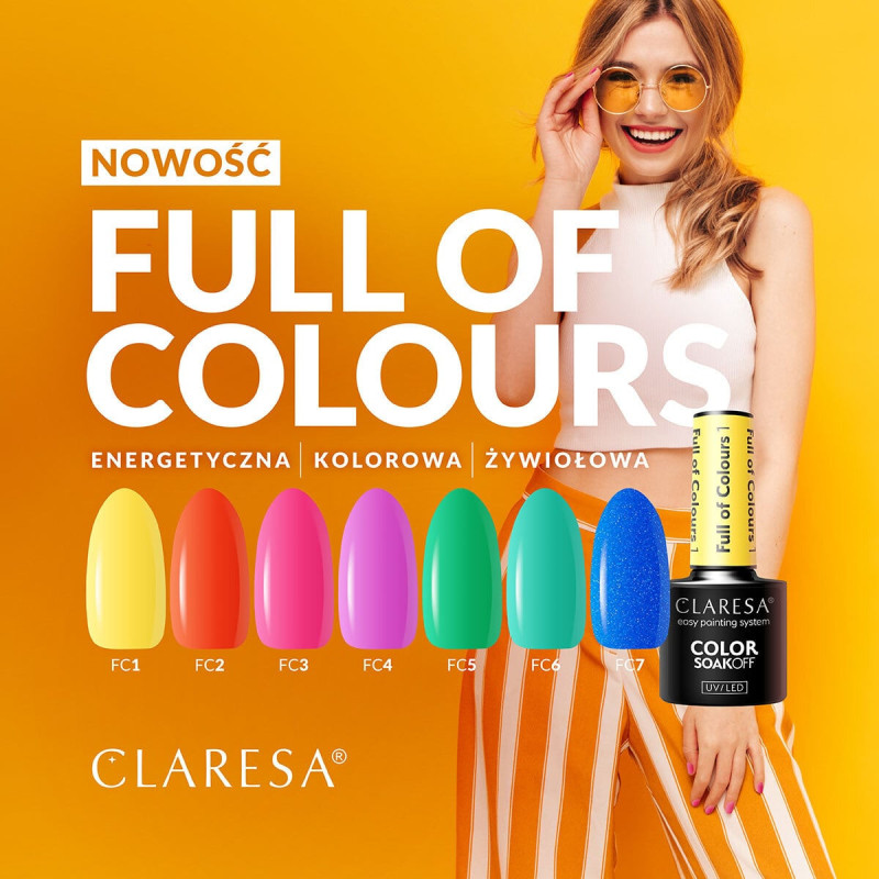 Geelilakka – Claresa Full Of Colors № 6 – 5 ml