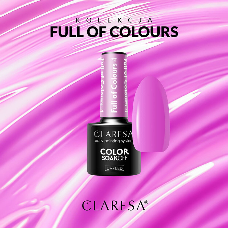 Geelilakka – Claresa Full Of Colors № 4 – 5 ml