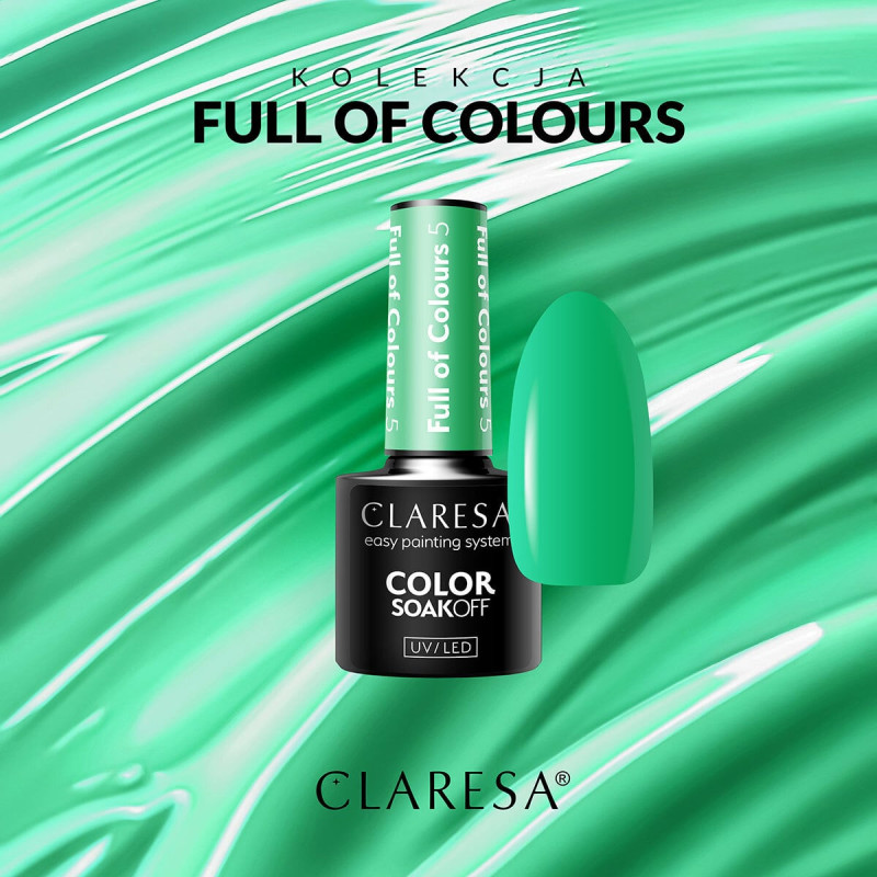 Geelilakka – Claresa Full Of Colors № 5 – 5 ml