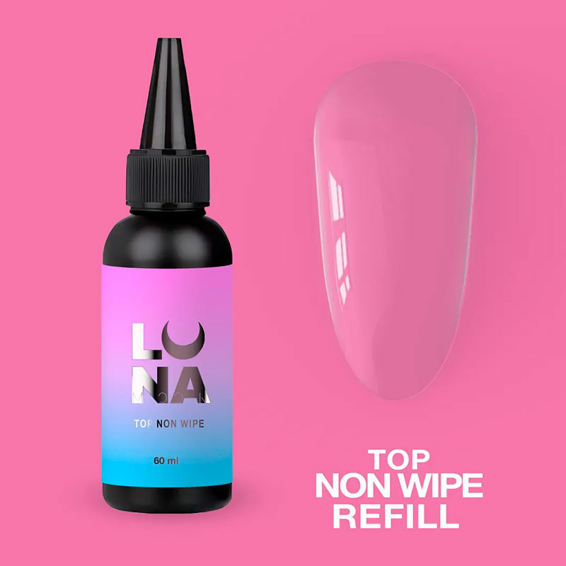 Топ без липкого слоя - Lunamoon Top Non Wipe - 60ml
