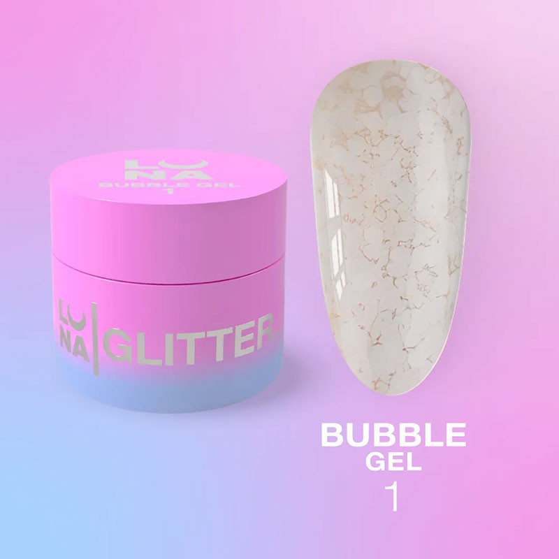 Geelimaali – LUNAMOON Bubble Gel Nr 1 – 5 ml