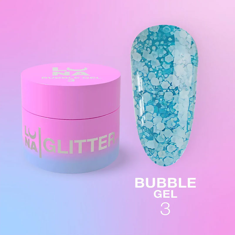 Geelimaali – LUNAMOON Bubble Gel Nr 3 – 5 ml