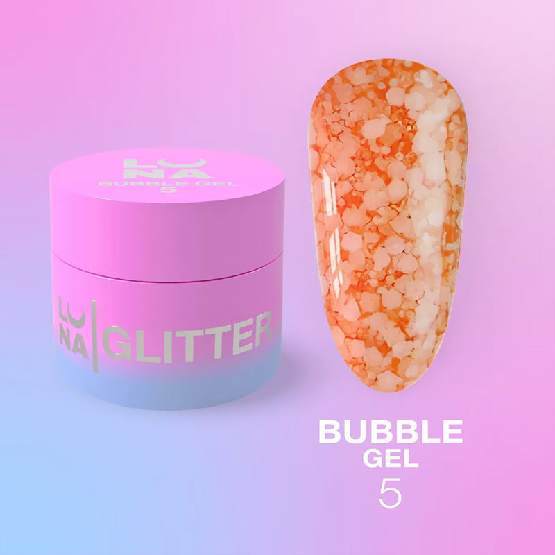 Geelimaali – LUNAMOON Bubble Gel Nr 5 – 5 ml