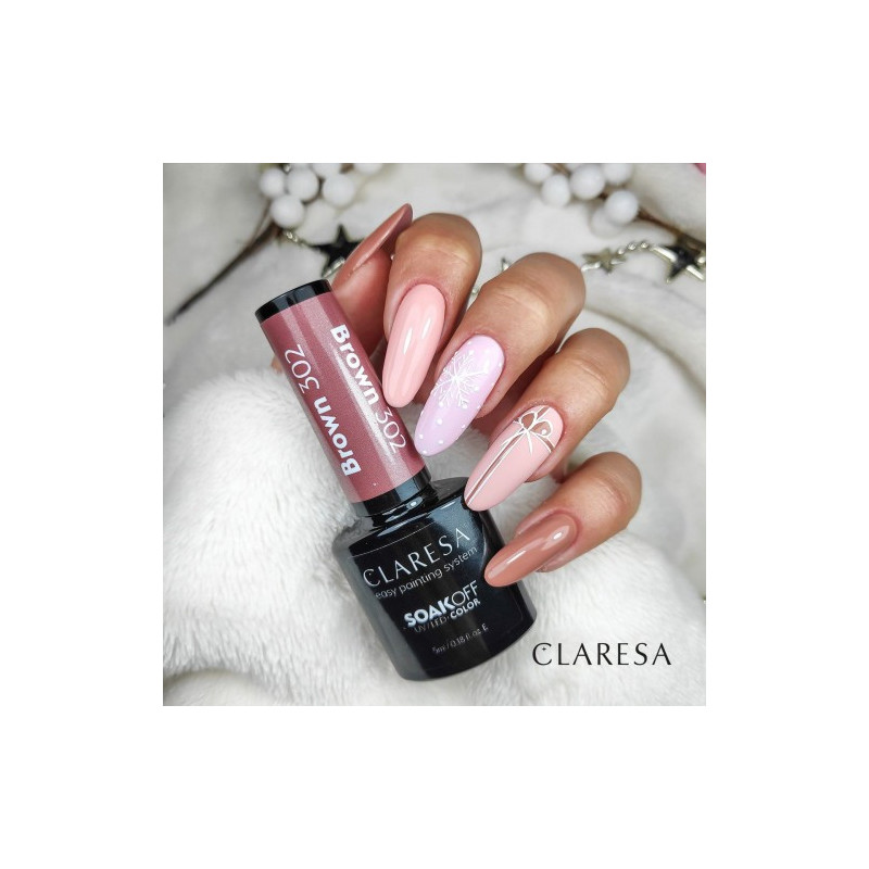 Geelilakka – Claresa Brown № 302 – 5 ml