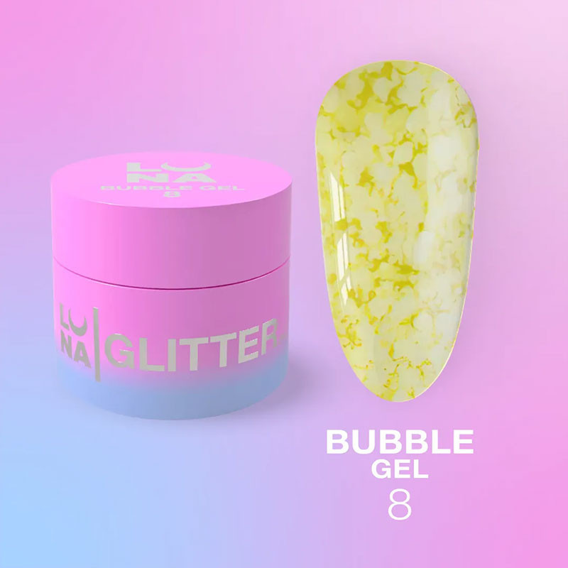 Geelimaali – LUNAMOON Bubble Gel Nr 8 – 5 ml