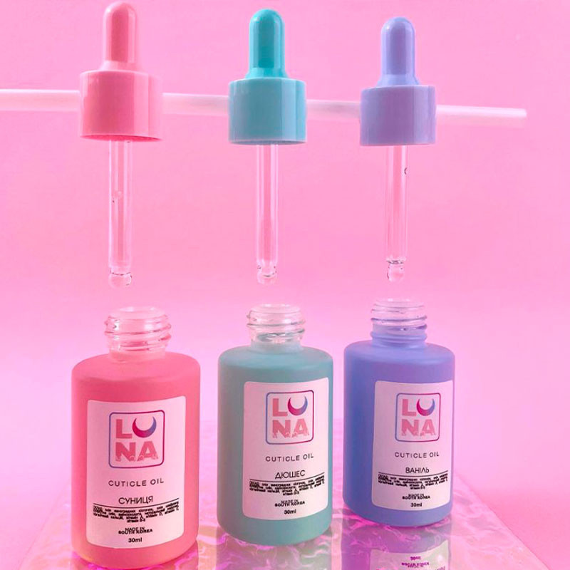 Cuticle Oil Lunamoon with Strawberry Scent - 30 ml