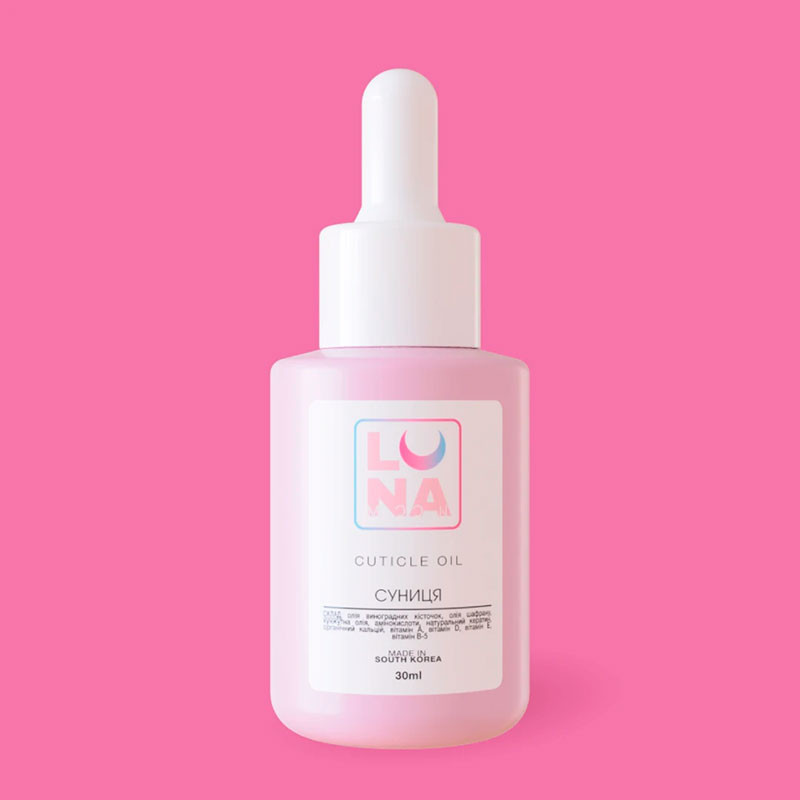 Kynsinauhaöljy Lunamoon mansikkaistuoksuinen - 30 ml