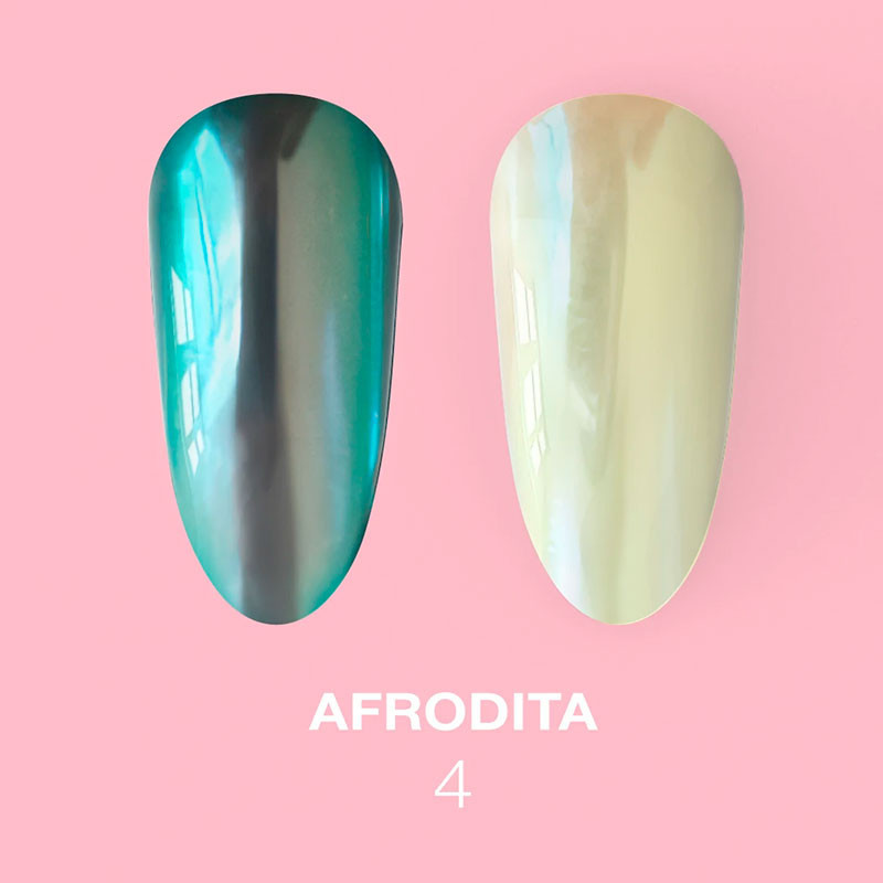 Set of Nail Rubbing Powders Lunamoon Afrodita - 6 pcs