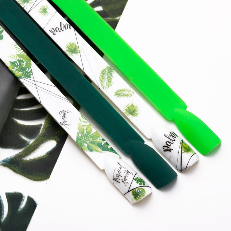 Thin Self-Adhesive Nail Stickers – Leaves – F651