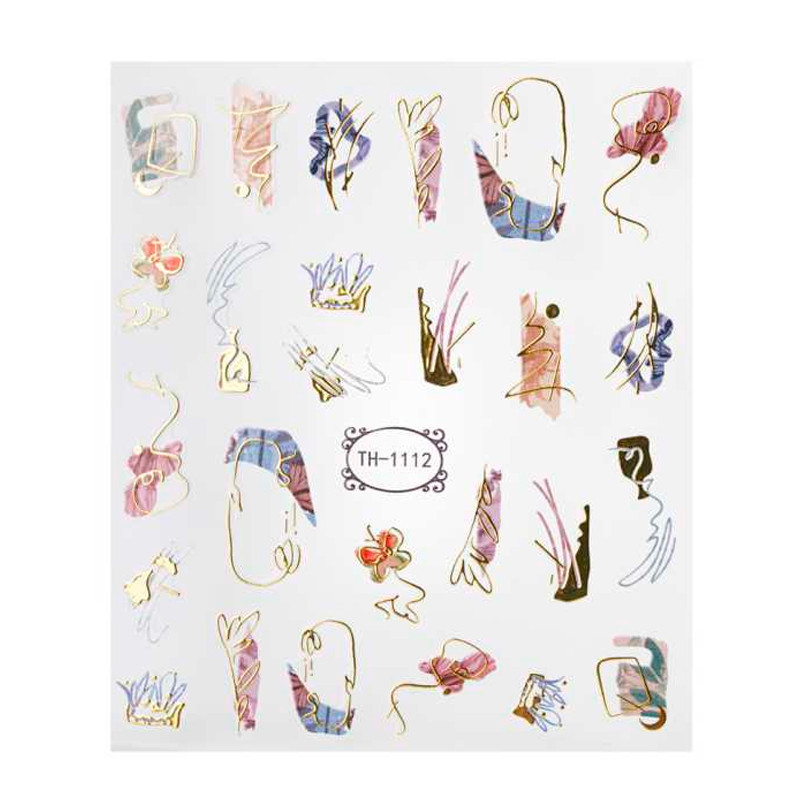 Self-adhesive nail stickers – TH-1112