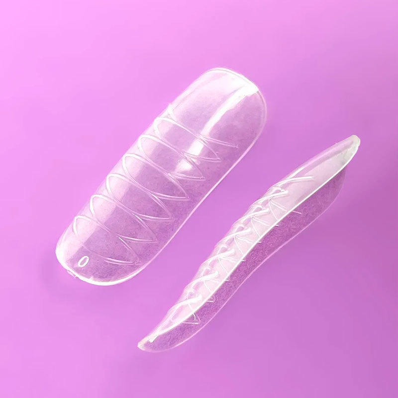 Dual Forms (ylämuotit) – DNKa Top Nail Forms Soft Square – 120 kpl