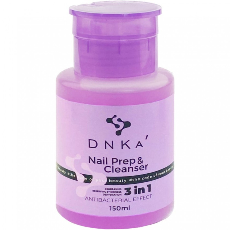 Nail Prep & Cleanser 3 in 1 DNKa’, 150 ml