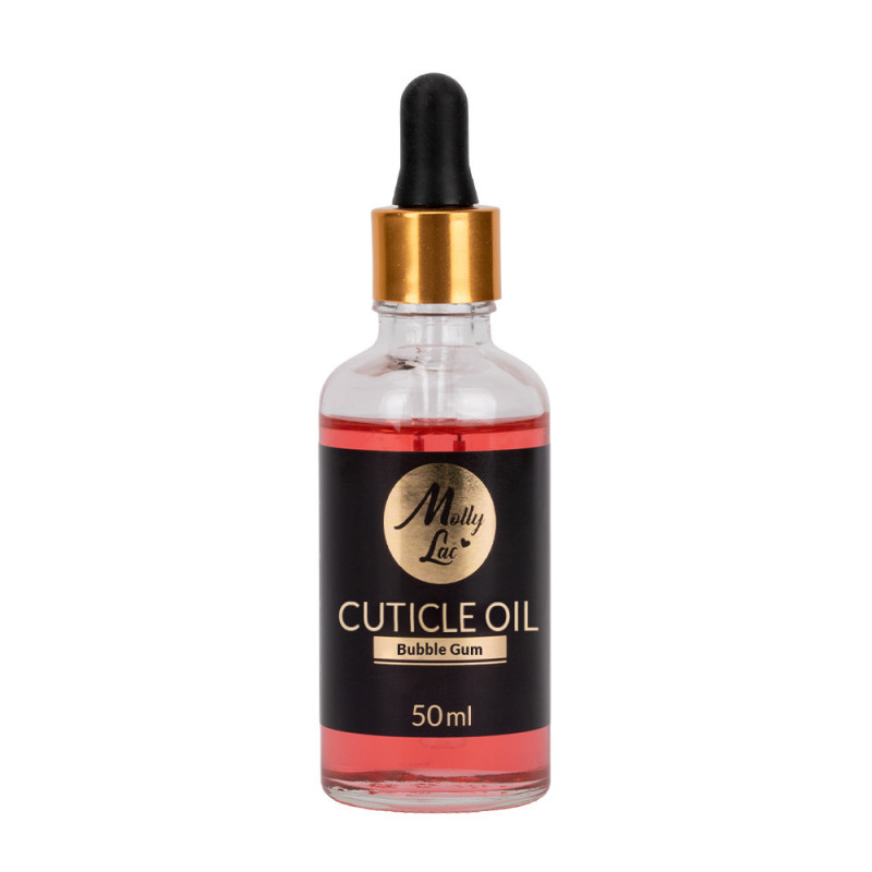 Cuticle Oil "Bubble Gum" MollyLac, 50 ml